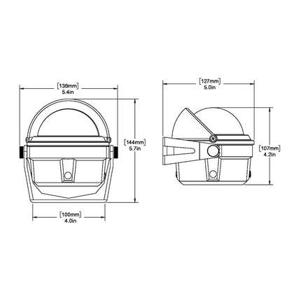 Ritchie B-80 Voyager Compass - Bracket Mount - Black [B-80]