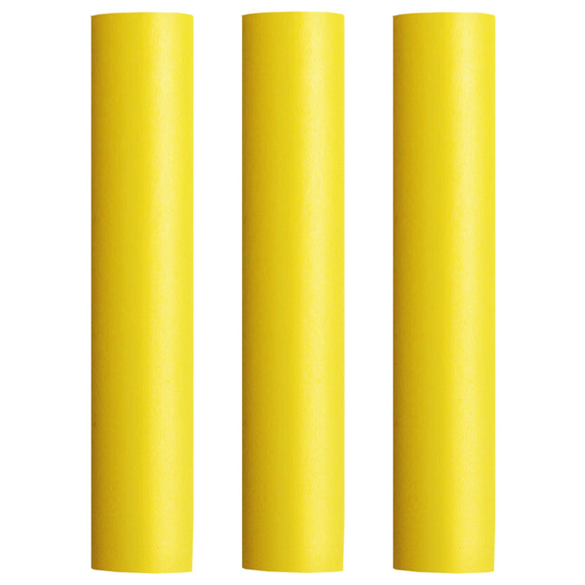 Pacer Battery Cable Heat Shrink Tubing - 1" x 12" - Yellow (3-Pieces) [BEHS1-12YL-3]