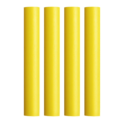 Pacer Battery Cable Heat Shrink Tubing - 3/4" x 12" - Yellow (4-Pieces) [BEHS3/4-12YL-4]