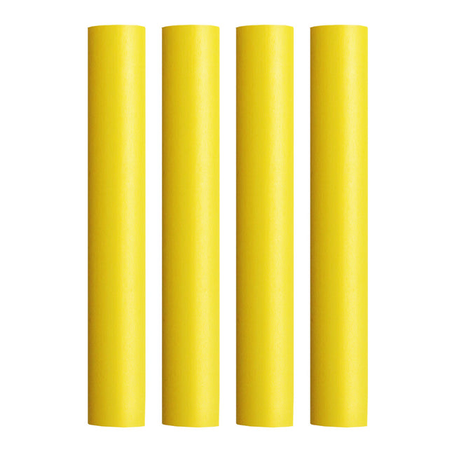 Pacer Battery Cable Heat Shrink Tubing - 3/4" x 12" - Yellow (4-Pieces) [BEHS3/4-12YL-4]