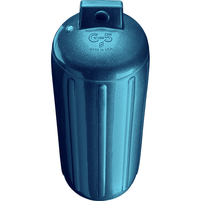 Polyform G-5 Twin Eye Fender 8.8" x 26.8" - Metallic Blue [G-5 METALLIC BLUE]
