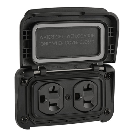 Scanstrut Ventura Series Dual AC Outlet - 125V - 20A [SC-V-P1]