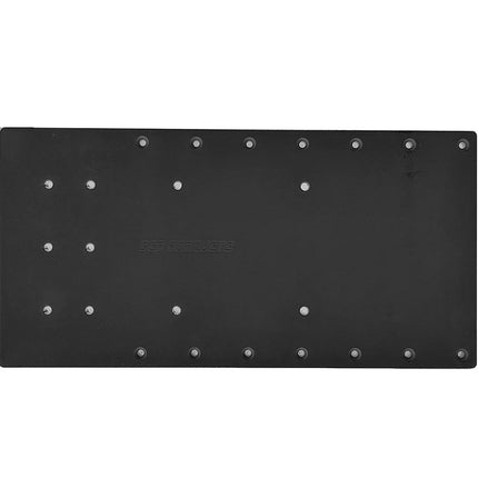 Sea Brackets 20" Straight Trolling Motor Plate f/Minn Kota Quest - Black [SEA2310-BLK]