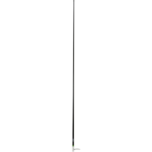 Scout 8' Black VHF Antenna 6dB Heavy Stainless Steel Ferrule w/6M RG-8x Includes PL-259 Heavy Duty Offshore Antenna KS-43 [PF AN NVHF00021T]
