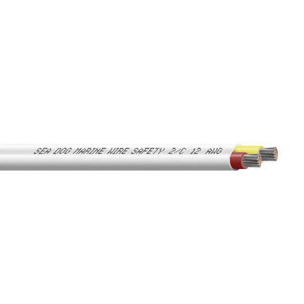 Sea-Dog 12/2 AWG Flat Duplex Safety Wire - Red/Yellow - 100' [8012222]