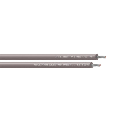 Sea-Dog 14 AWG Grey Primary Wire - 100' [8014112]