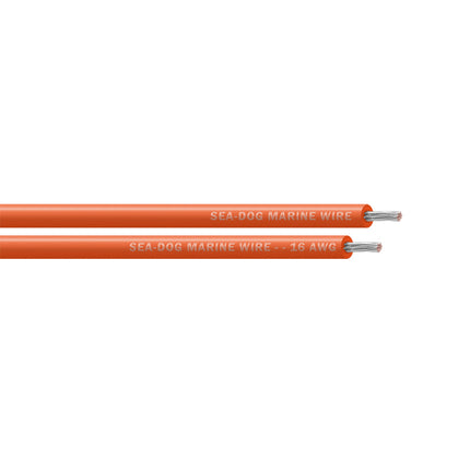Sea-Dog 16 AWG Orange Primary Wire - 25' [8016080]