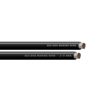 Sea-Dog 2/0 AWG Black Battery Cable - 200' [8021013]