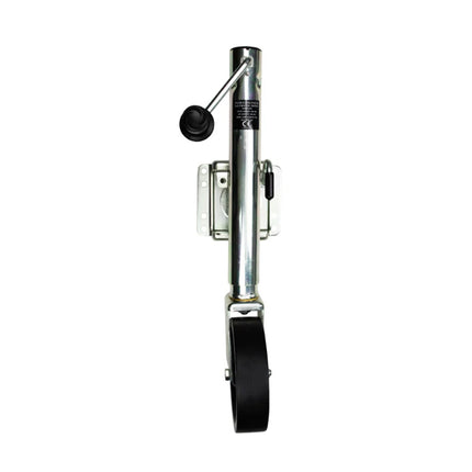 Powerwinch Saltwater Series Jack - 1500lb, Bolt-On, Single Wheel, Zinc 500+ HR Salt Spray [21600-J-1500-B1-Z-R]