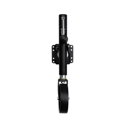 Powerwinch Select Series Jack - 1500lb, Weld-On, Single Wheel, Carbon Black [21400-J-1500-W1-B-R]