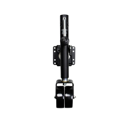 Powerwinch Select Series Jack - 1500lb, Weld-On, Double Wheel, Carbon Black [21400-J-1500-W2-B-R]