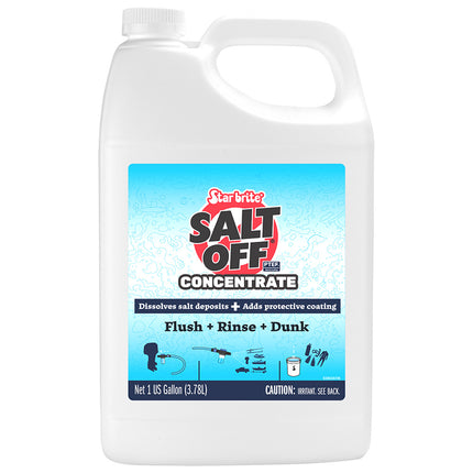 Star brite Salt Off - Concentrate- Salt Remover Wash  Engine Flush - 1 Gallon [93900]
