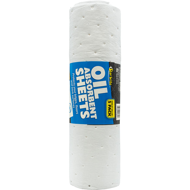 Star brite High-Efficiency Oil Absorbent Sheets *5-Pack [91845]