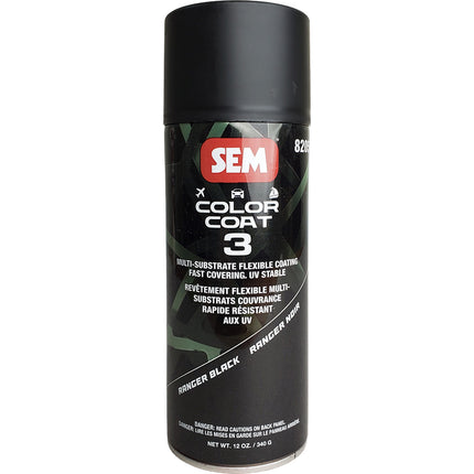 SEM Color Coat 3 - Ranger Black - 12 oz [82053]