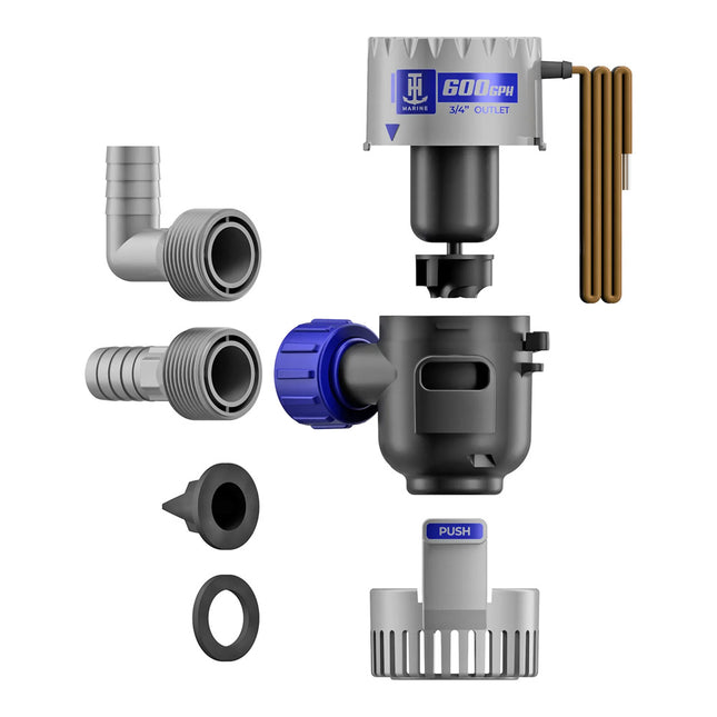 T-H Marine HYDRA Cartridge Bilge Pump - 600 GPH - 12V [PMP-BLG6-DP]