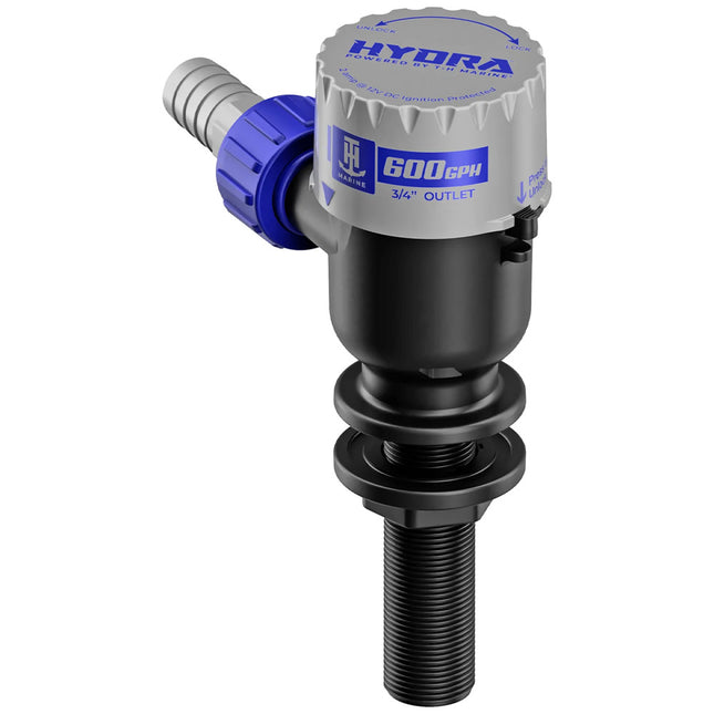 T-H Marine HYDRA Livewell Pump - 600 GPH - 12V - Long Nozzle [PMP-LWL6-DP]