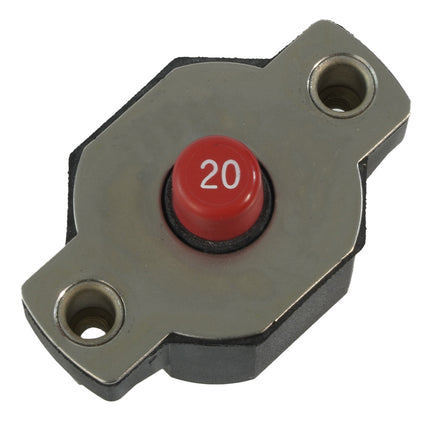 Egis 20A Push Button Circuit Breaker - Reset Only [4712-20]