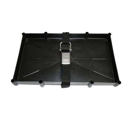 T-H Marine 31 Series Battery Holder Tray w/Stainless Buckled Strap [NBH-31-SSC-DP]