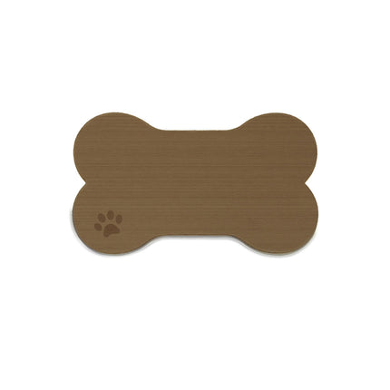 SeaDek Dog Bowl Mat - Cappuccino/Black - Small - 12" x 21" [62713-91090]