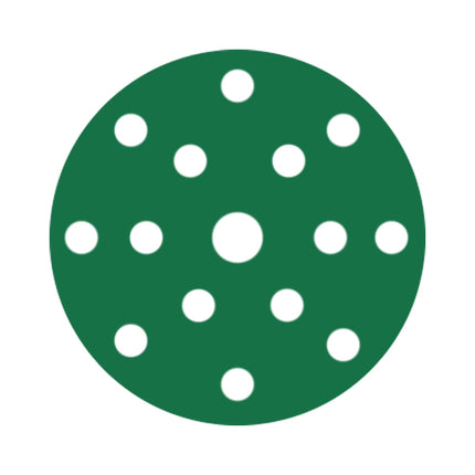 RUPES PROCUT Film Abrasive Discs 150mm (6") - 15 Holes - P2000 Grit *Box of 50pcs [9.45FD2000]