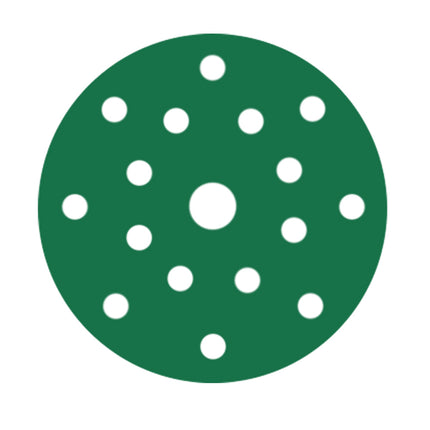 RUPES PROCUT Film Abrasive Discs 125mm (5") - 17 Holes - P80 Grit *Box of 50pcs [9.45FC080]