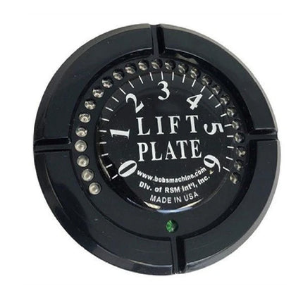 Bob's Machine LED Jack Plate Gauge - Black [110-300000]