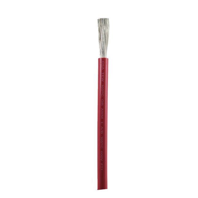 Ancor Red 6 AWG Battery Cable - Sold By The Foot [1125-FT]