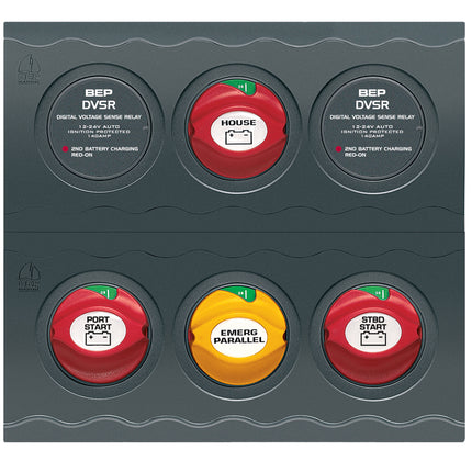 BEP Battery Management Contour Connect Panel f/Twin Engines w/VSR's [CC-803N]