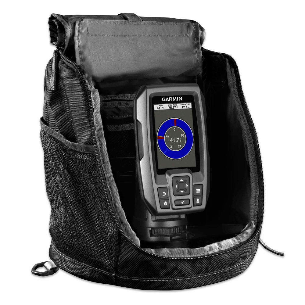 Garmin STRIKER 4 Portable Fishfinder Bundle w77200kHz Transducer 0100155010 – Safe Water