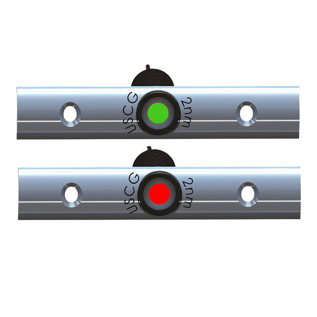 TACO Rub Rail Mounted LED Navigation Light Set - 4" w/Deutsch Plug Port  Starboard [F38-6810B-1]