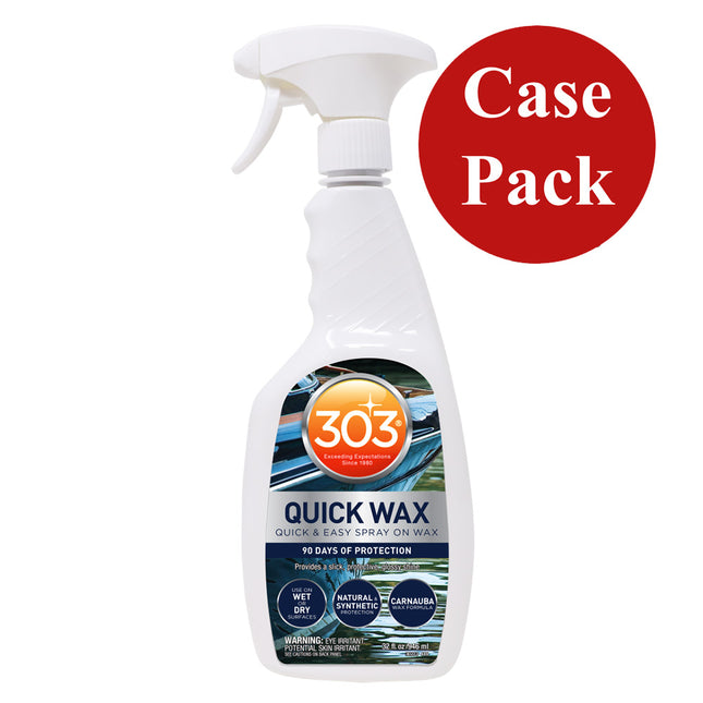 303 Marine Quick Wax - 32oz *Case of 6* [30213CASE]