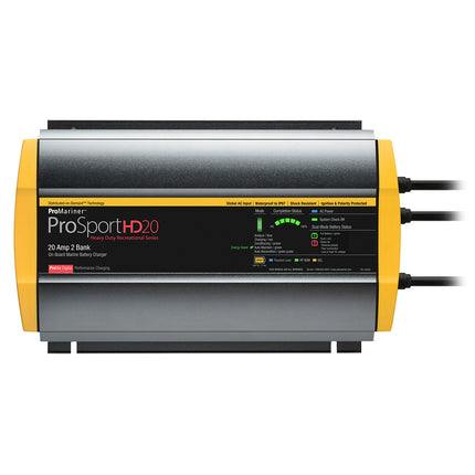 ProMariner ProSportHD 20 Global Gen 4 - 20 Amp - 2 Bank Battery Charger [44028]