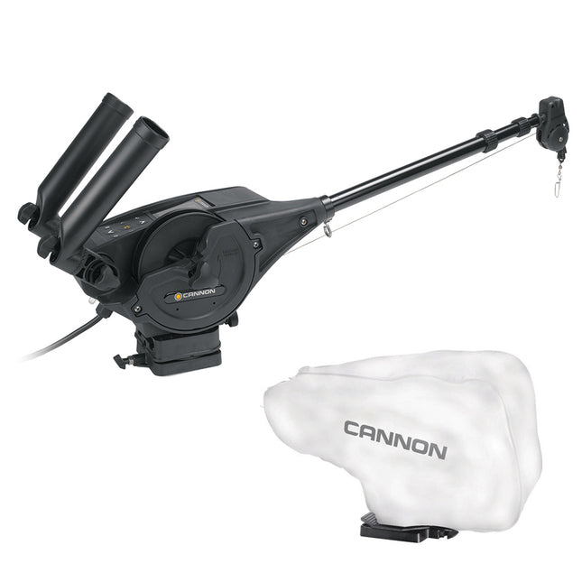 Cannon Optimum 10 Downrigger w/White Cover [1902335/WHTCOVER]