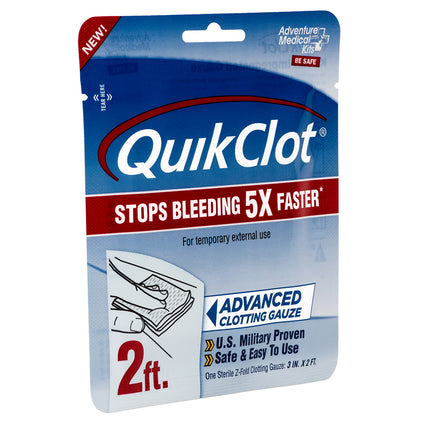 QuikClot Advanced Clotting - Gauze 3" x 2 [5020-0025]