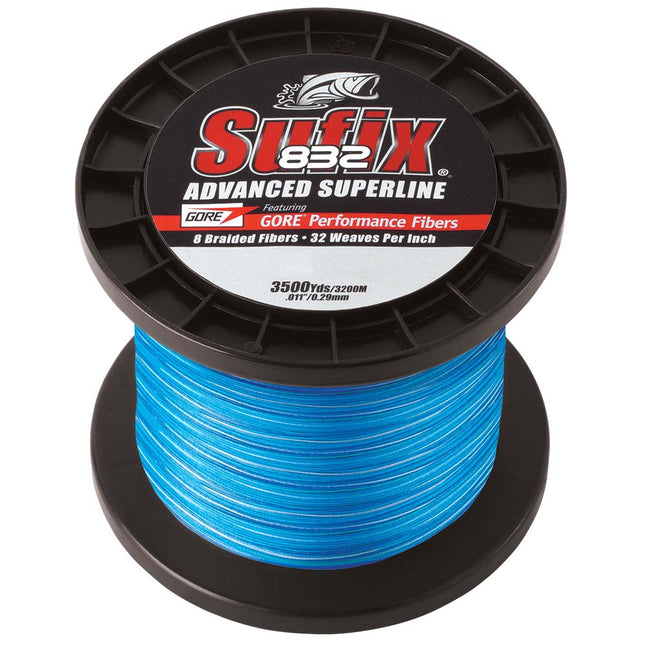 Sufix 832 Advanced Superline Braid - 15lb - Coastal Camo - 3500 yds [660-415CC]