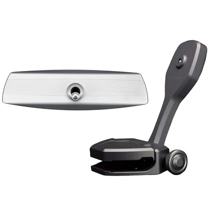 PTM Watersports Mirror/Bracket Kit w/VR-140 Elite Mirror  ZXR-360 (Titanium Grey) [P12848-1360TEBGR]
