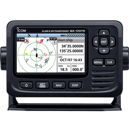 Icom MA-510TR AIS Transponder w/Antenna  4.3" Display [MA510TR 13]